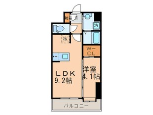 ネストピア博多駅前Ⅱ（503）の物件間取画像